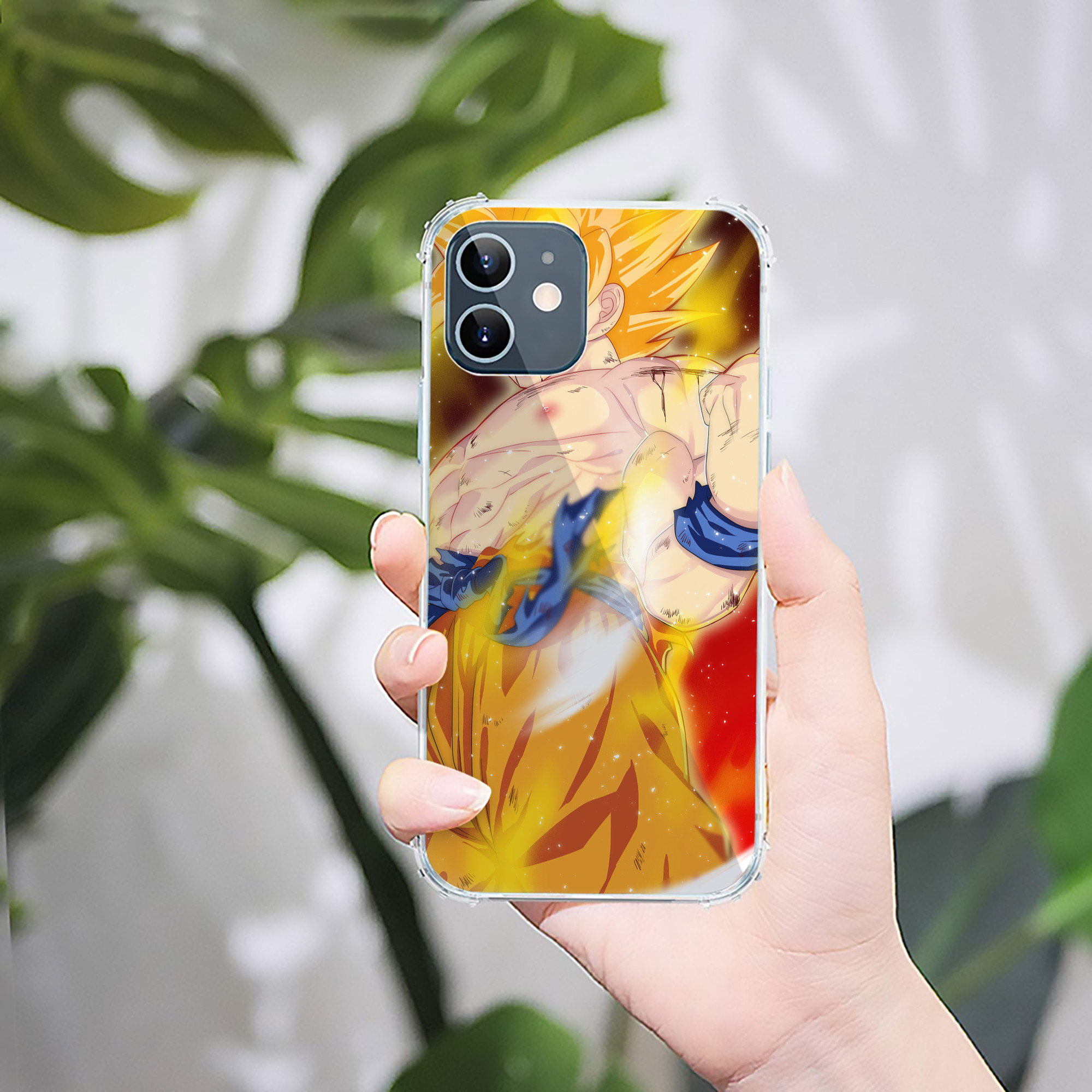 （画像用） ドラゴンボール DRAGON BALL 【iPhone 12シリーズ対応】透明スマホケース（クリアソフトケース）